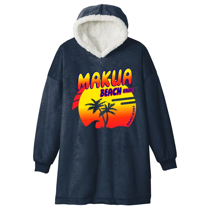 Makua Beach Hooded Wearable Blanket