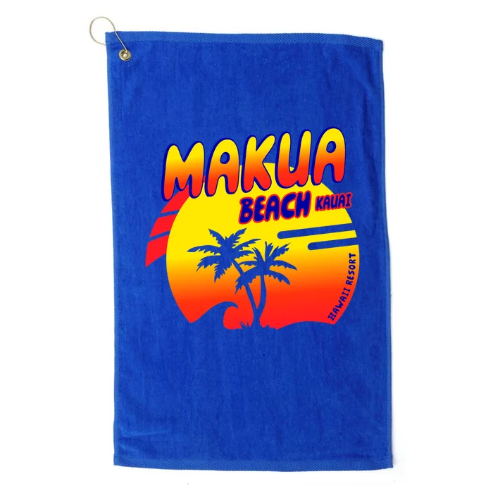 Makua Beach Platinum Collection Golf Towel