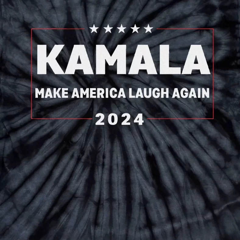 Make America Laugh Again American Flag 2024 Tie-Dye T-Shirt