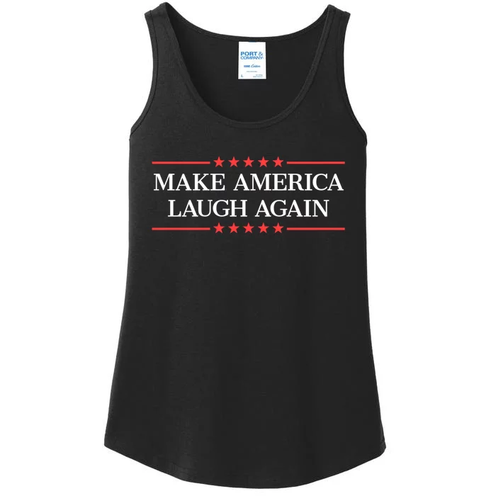 Make America Laugh Again Ladies Essential Tank