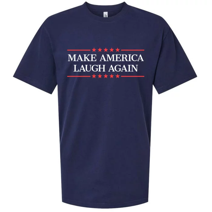 Make America Laugh Again Sueded Cloud Jersey T-Shirt