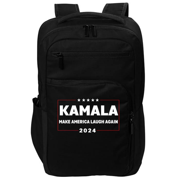 Make America Laugh Again American Flag 2024 Impact Tech Backpack