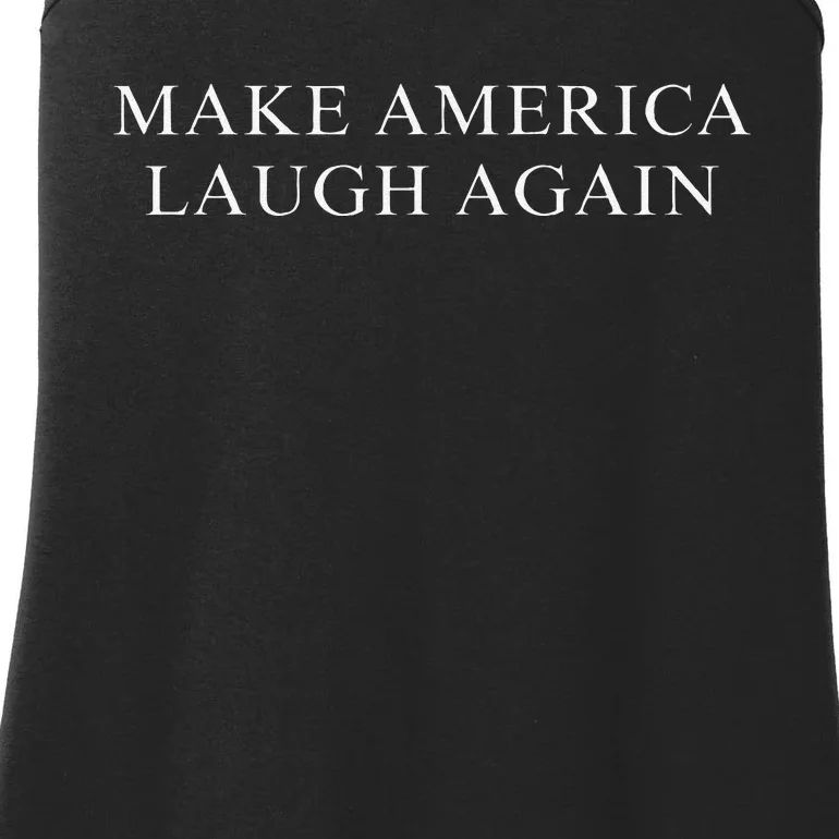 Make America Laugh Again Kamala 2024 Ladies Essential Tank