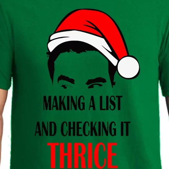 Making A List And Checking It Thrice Gift Pajama Set