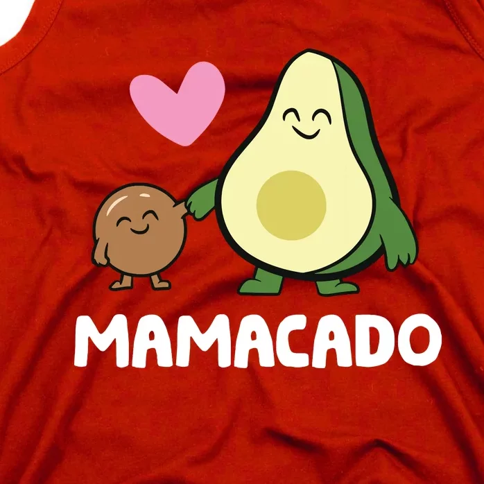 Mamacado Avocado Lover Mom Cute Avocado Mamacado Tank Top