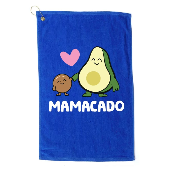 Mamacado Avocado Lover Mom Cute Avocado Mamacado Platinum Collection Golf Towel