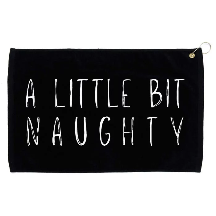 Matilda A Little Bit Naughty Grommeted Golf Towel