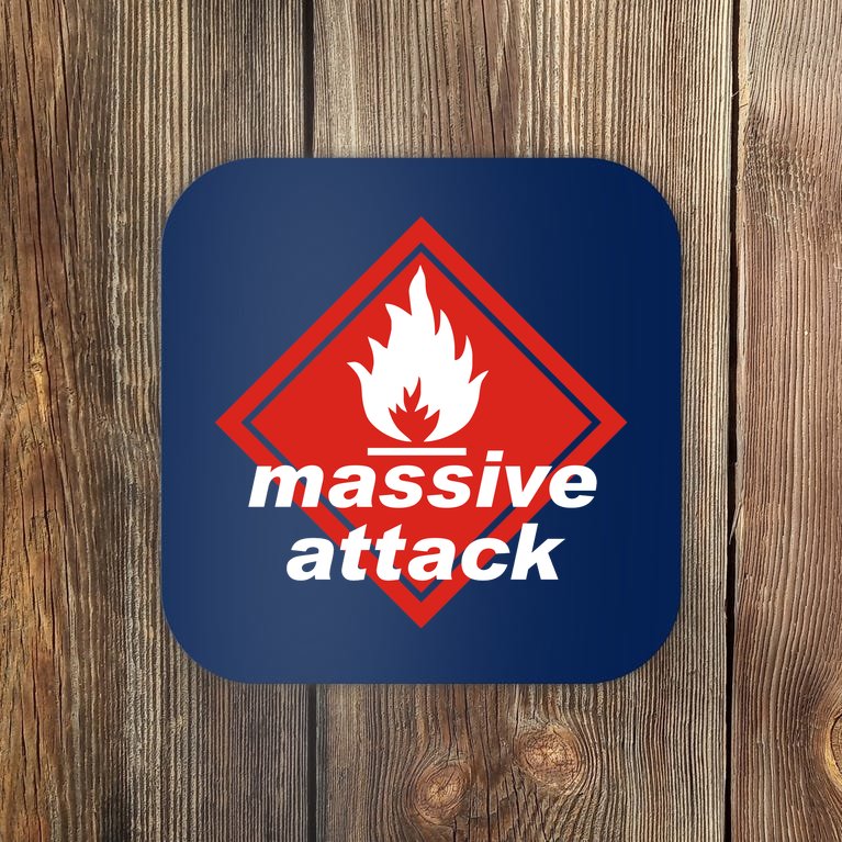 Massive Attack Logo Official Amplified Coaster
