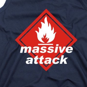 Massive Attack Logo Official Amplified Tank Top