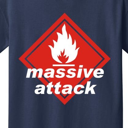 Massive Attack Logo Official Amplified Kids T-Shirt