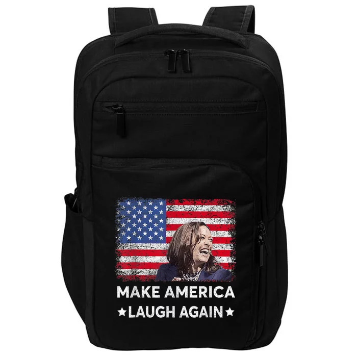 Make America Laugh Again Vote 2024 President Kamala Harris Impact Tech Backpack