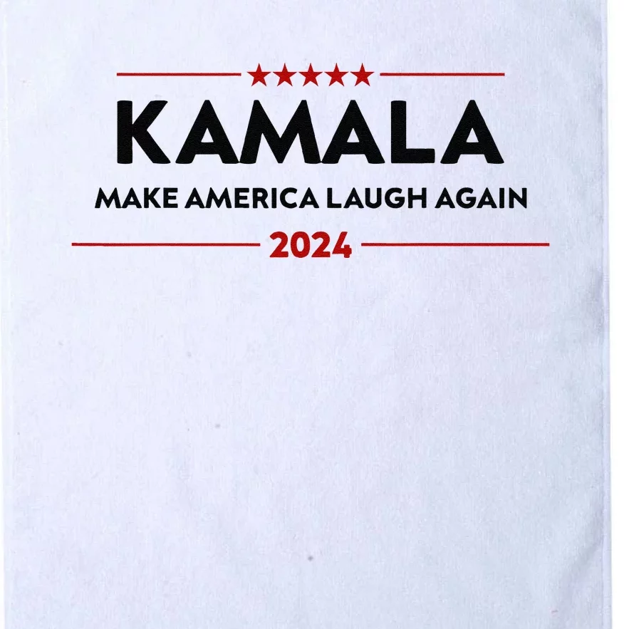 Make America Laugh Again Funny Kamala 2024 Platinum Collection Golf Towel