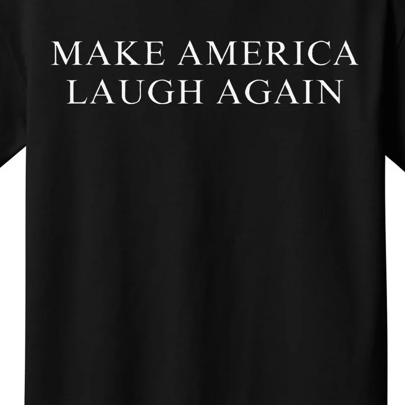 Make America Laugh Again Kamala 2024 Kids T-Shirt