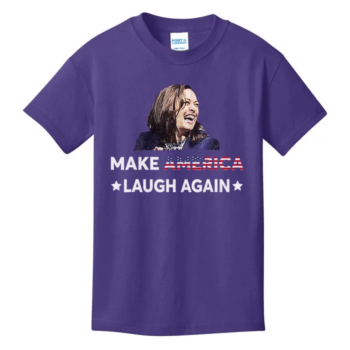 Make America Laugh Again Vote 2024 |Kamalaharris Kids T-Shirt