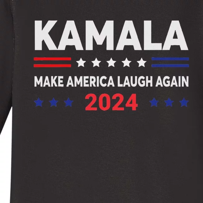 Make America Laugh Again 2024 Baby Long Sleeve Bodysuit