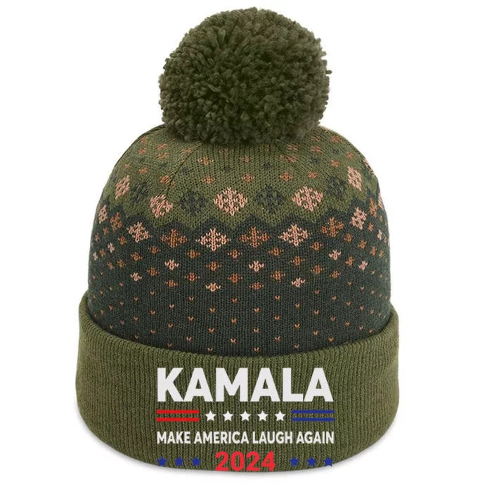 Make America Laugh Again 2024 The Baniff Cuffed Pom Beanie