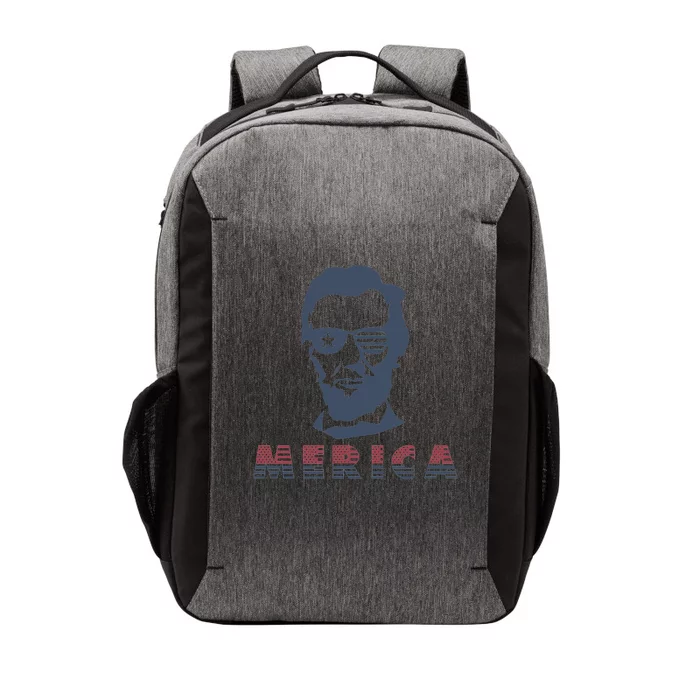 Merica Abe Lincoln Vector Backpack