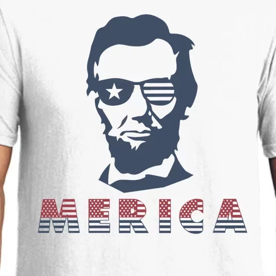 Merica Abe Lincoln Pajama Set