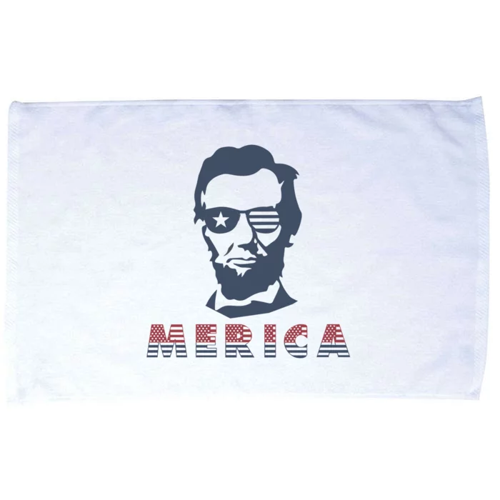 Merica Abe Lincoln Microfiber Hand Towel