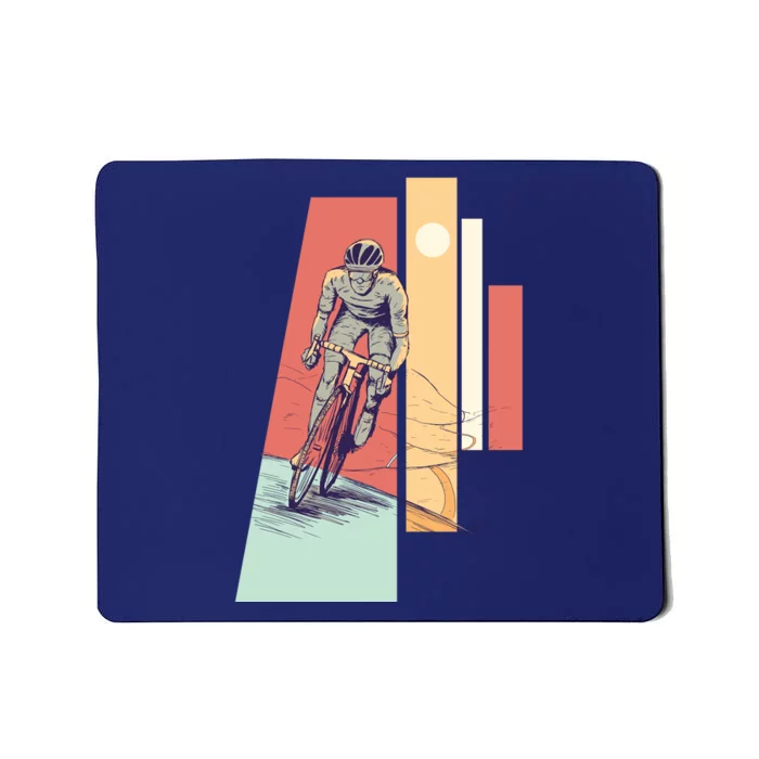 Male Cyclist Mousepad