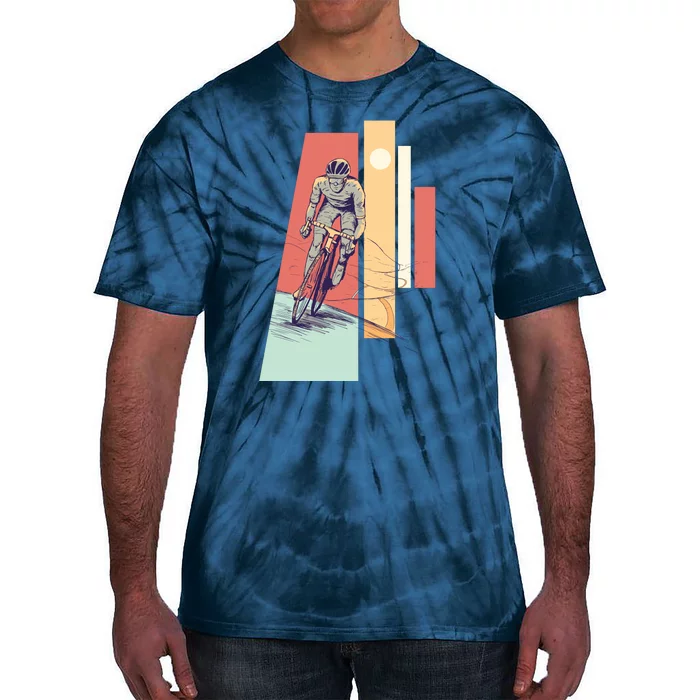 Male Cyclist Tie-Dye T-Shirt