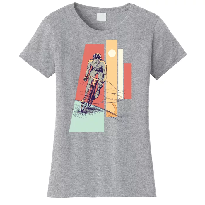 Male Cyclist Women's T-Shirt