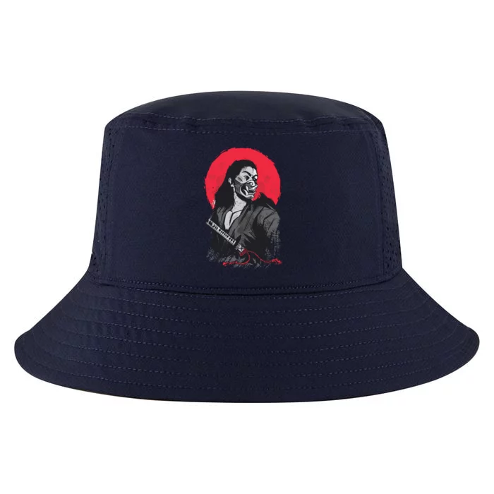 Male Japanese Warrior Cool Comfort Performance Bucket Hat