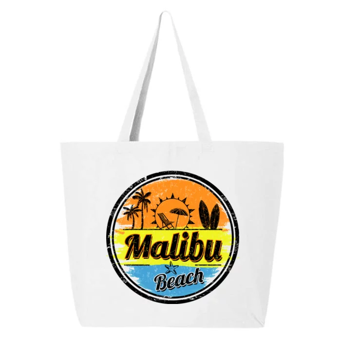 Malibu Beach Retro Circle 25L Jumbo Tote