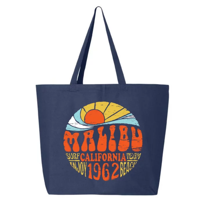 Malibu California Retro Distressed 25L Jumbo Tote