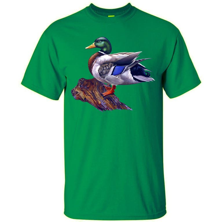 Mallard Green Head Duck Tall T-Shirt
