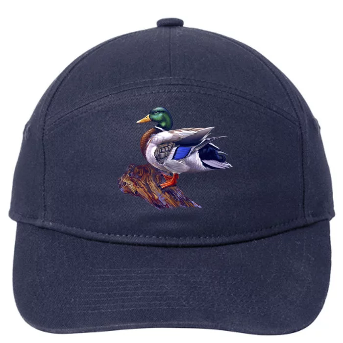 Mallard Green Head Duck 7-Panel Snapback Hat