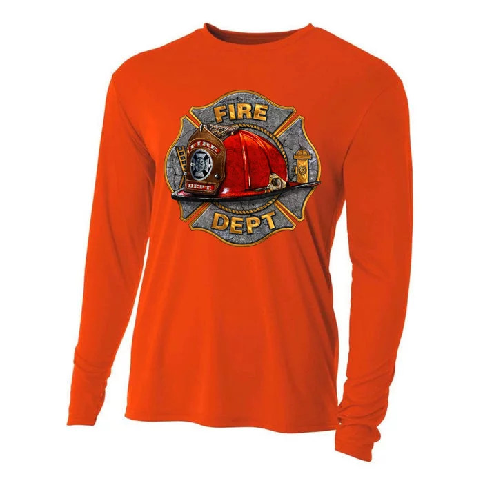 Maltese Fire Dept. Helmet Cooling Performance Long Sleeve Crew