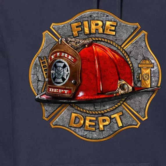 Maltese Fire Dept. Helmet Premium Hoodie