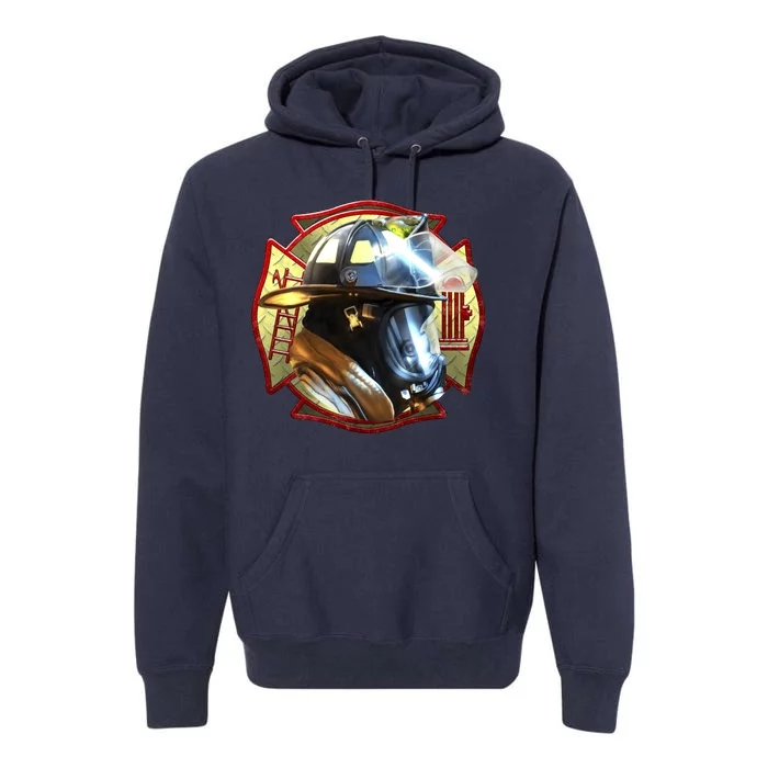 Maltese Fireman Premium Hoodie