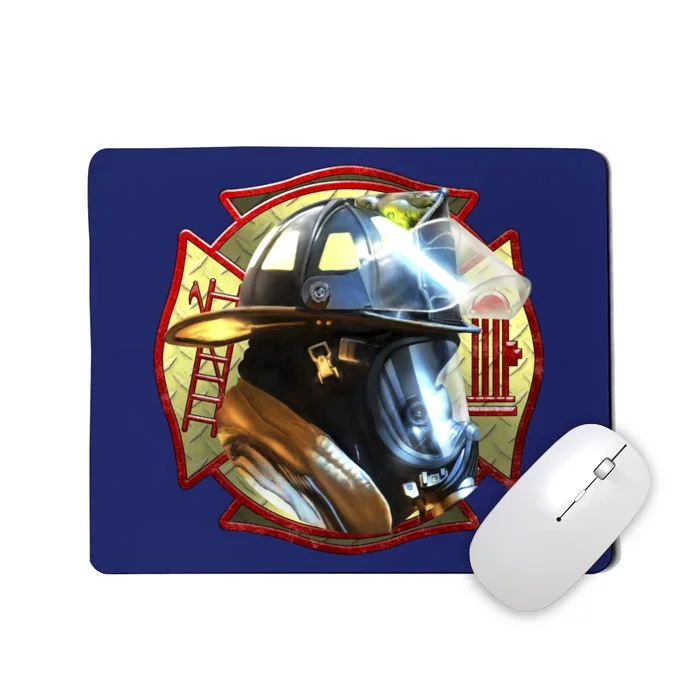 Maltese Fireman Mousepad