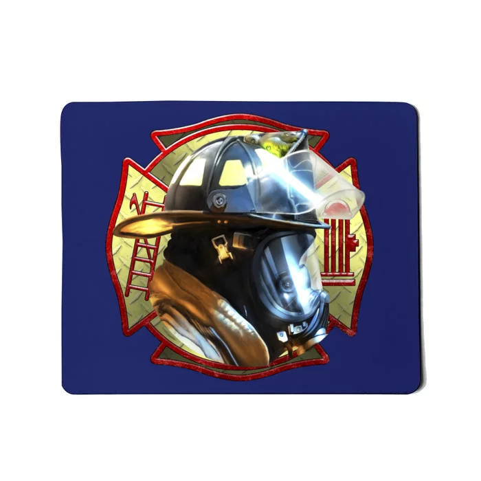 Maltese Fireman Mousepad