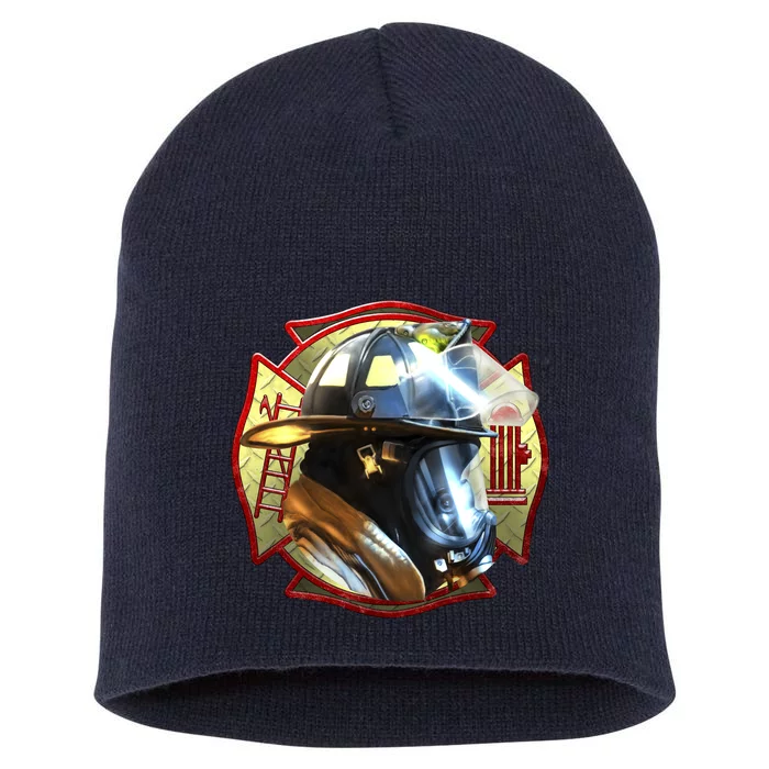 Maltese Fireman Short Acrylic Beanie