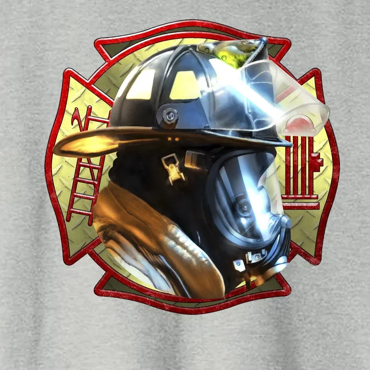 Maltese Fireman Women's Crop Top Tee