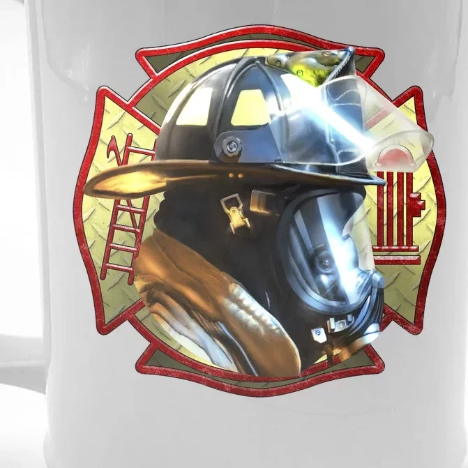 Maltese Fireman Front & Back Beer Stein