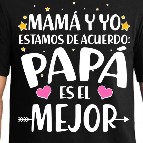 Mamá y Yo Estamos De Acuerdo Papá Es El Mejor Pajama Set