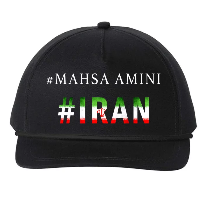 Mahsa Amini MAHSAAMINI Iran Snapback Five-Panel Rope Hat