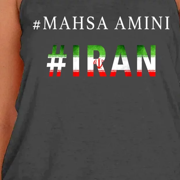 Mahsa Amini MAHSAAMINI Iran Women's Knotted Racerback Tank