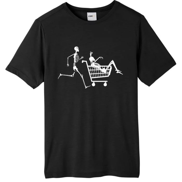 Me And My Friends After We Die Our Skeletons Causing Trouble ChromaSoft Performance T-Shirt