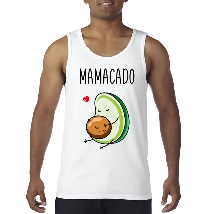 Mamacado Avocado Mom Pregnant Tank Top