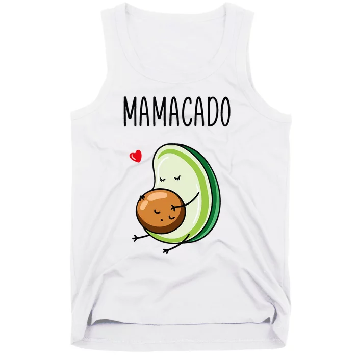 Mamacado Avocado Mom Pregnant Tank Top