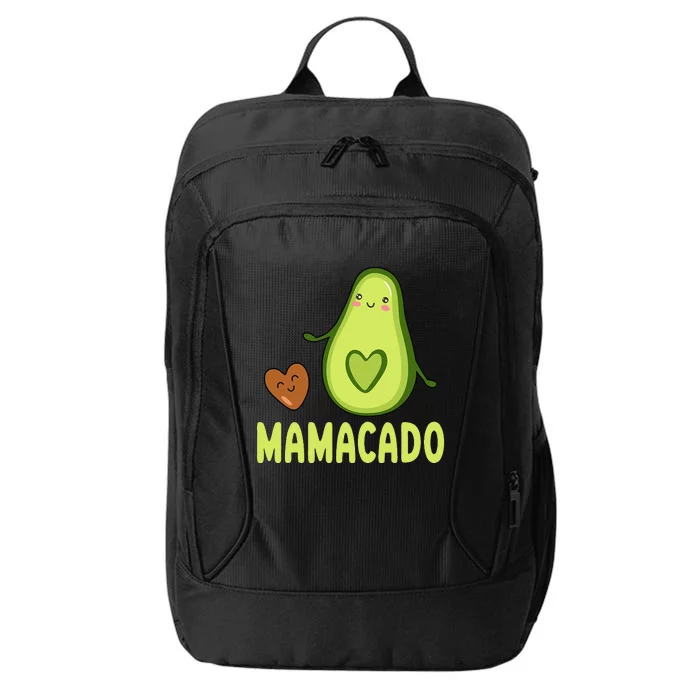 Mamacado Avocado Mama Funny Avocado City Backpack