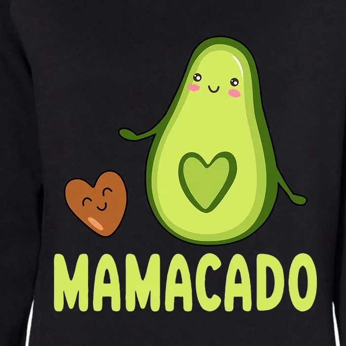 Mamacado Avocado Mama Funny Avocado Womens California Wash Sweatshirt