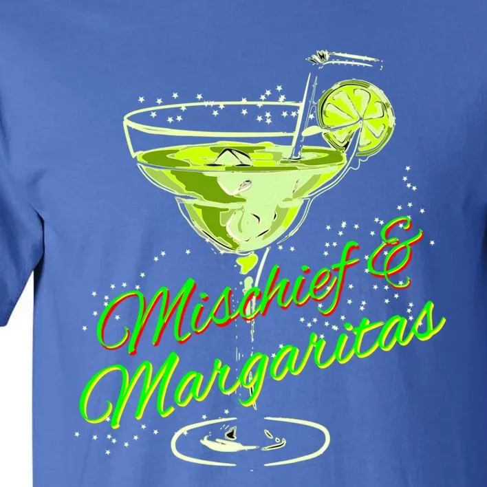 Mischief And Margaritas For Sophisticated Party Ladies Funny Gift Tall T-Shirt