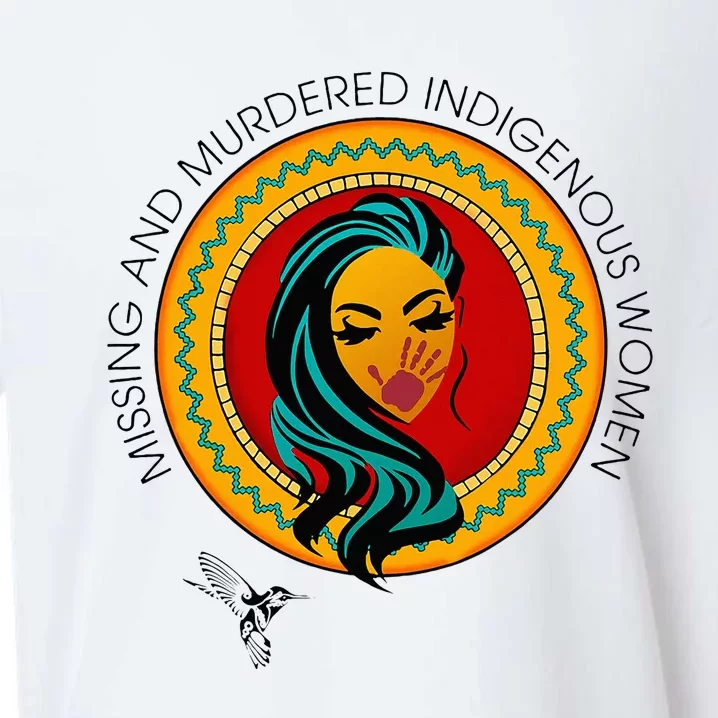 Missing And Murdered Indigenous Women Native American Sueded Cloud Jersey T-Shirt