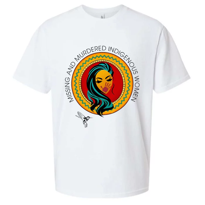 Missing And Murdered Indigenous Women Native American Sueded Cloud Jersey T-Shirt